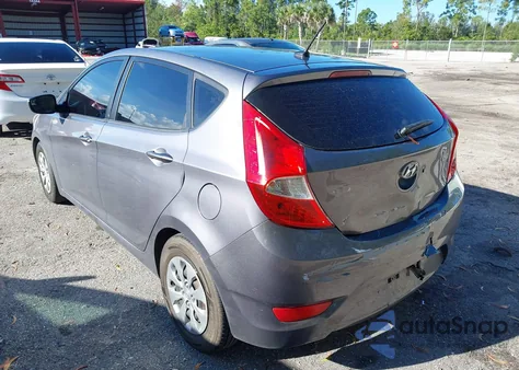 2015 Hyundai Accent Gs from USA, damaged, VIN KMHCT5AE9FU208922